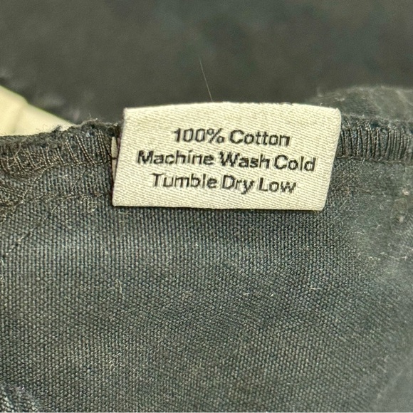 IJJI Black Unisex Cotton Canvas Easy Pants Size S - Picture 9 of 11